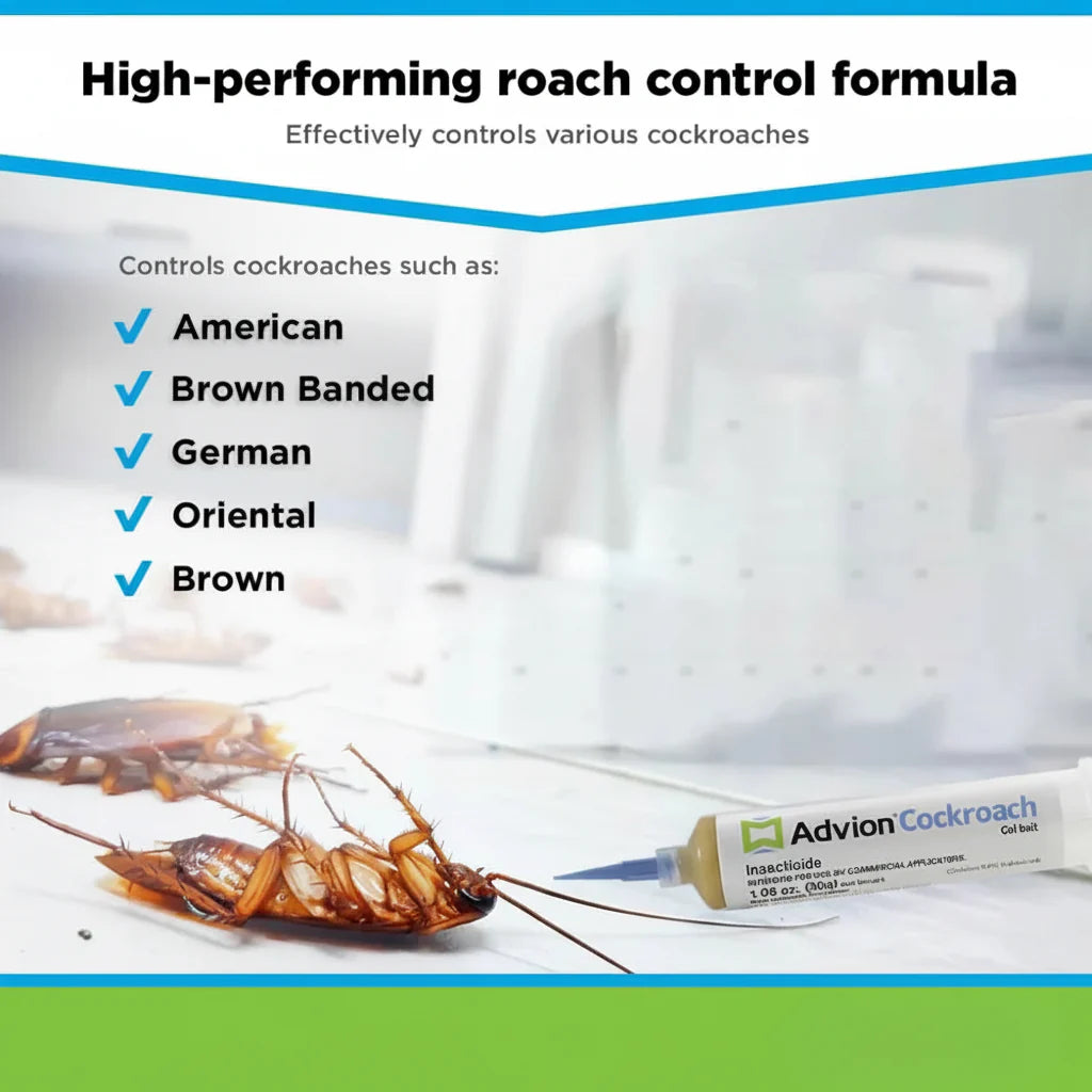 ROACHGUARD – Cockroach Control Gel for Indoor Pest Protection
