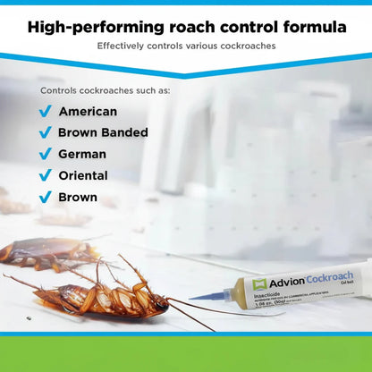 ROACHGUARD – Cockroach Control Gel for Indoor Pest Protection