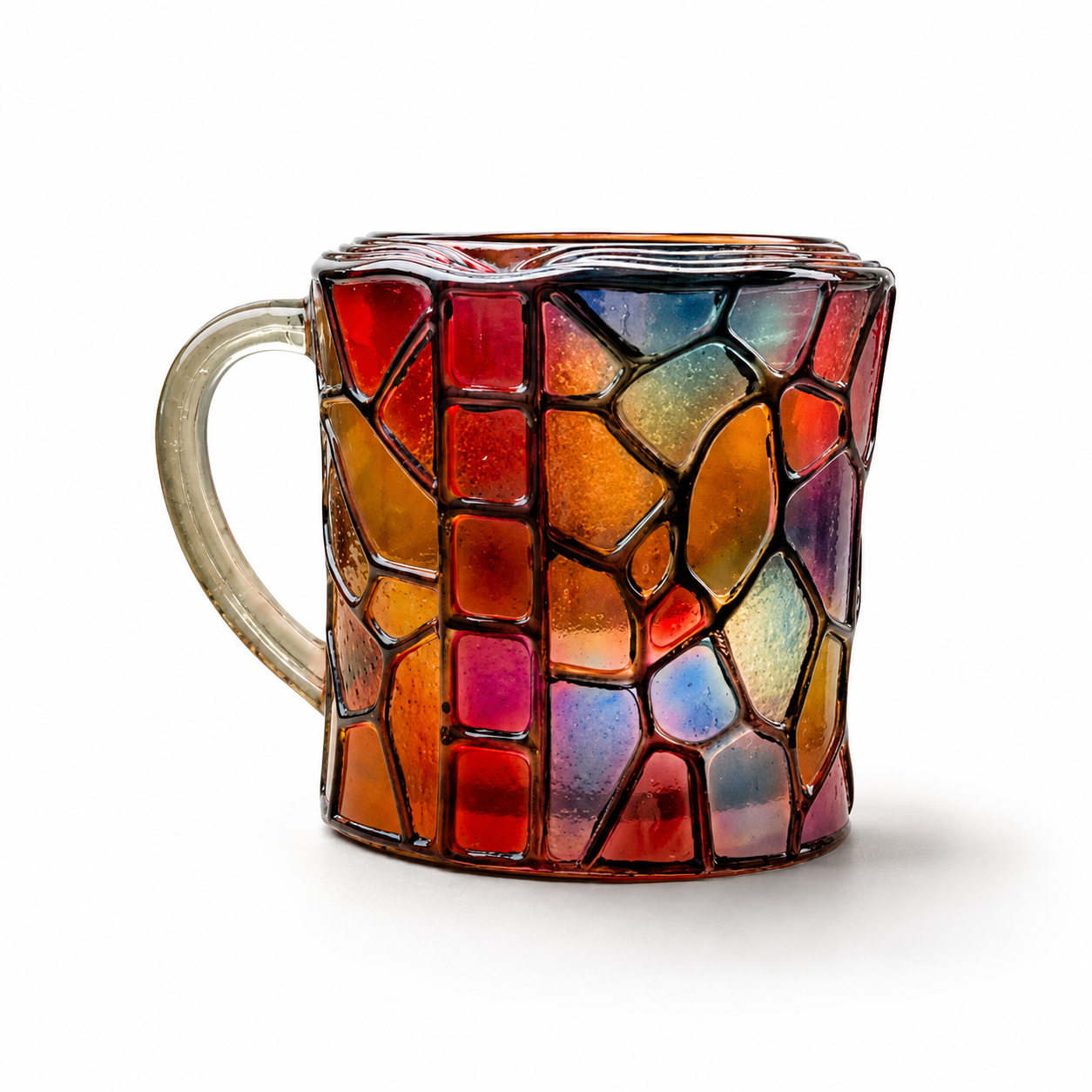 LITERIVA – Glass Book Mug Literary Style Coffee Cup