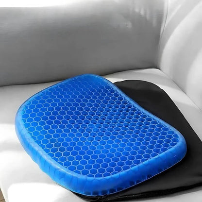 ComfortEase - Orthopedic Gel Seat Cushion for Tailbone & Lumbar Support 0