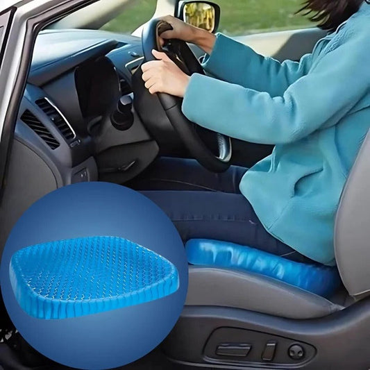 ComfortEase - Orthopedic Gel Seat Cushion for Tailbone & Lumbar Support 2
