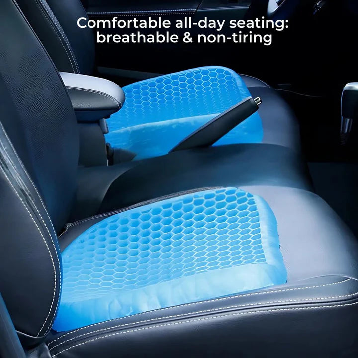 ComfortEase - Orthopedic Gel Seat Cushion for Tailbone & Lumbar Support 4
