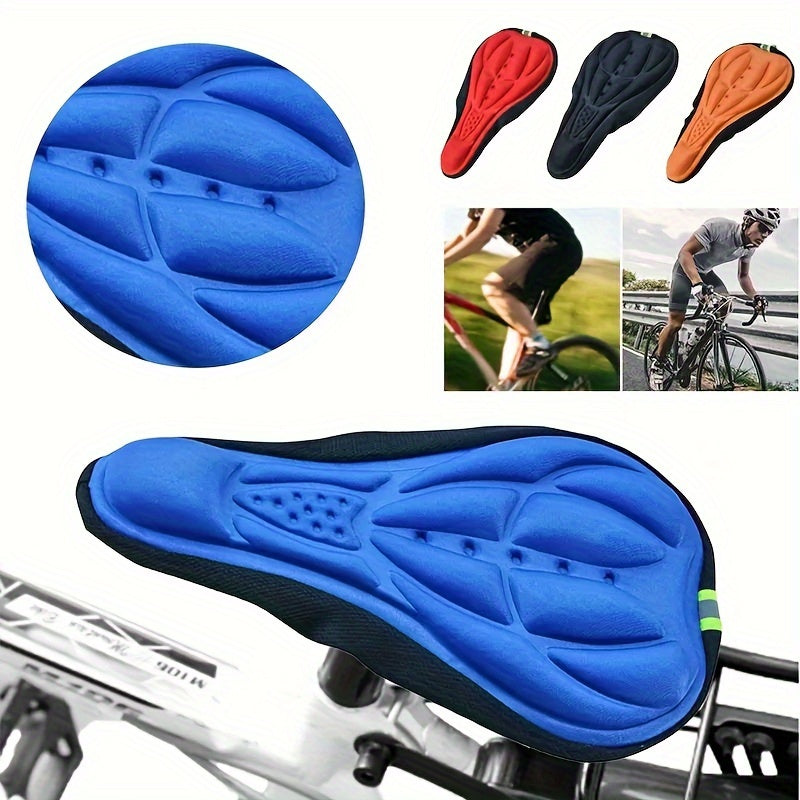 ComfortRide Gel Bike Seat Cover - Padded Cushion for Ultimate Comfort and Breathability 3