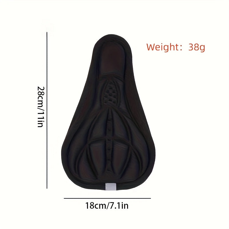ComfortRide Gel Bike Seat Cover - Padded Cushion for Ultimate Comfort and Breathability 7