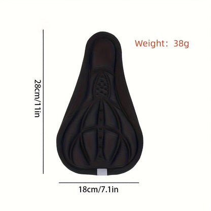 ComfortRide Gel Bike Seat Cover - Padded Cushion for Ultimate Comfort and Breathability 7