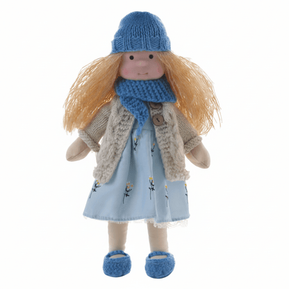 BELLAWOOD – Handmade Waldorf-Inspired Cotton Doll for Creative Play
