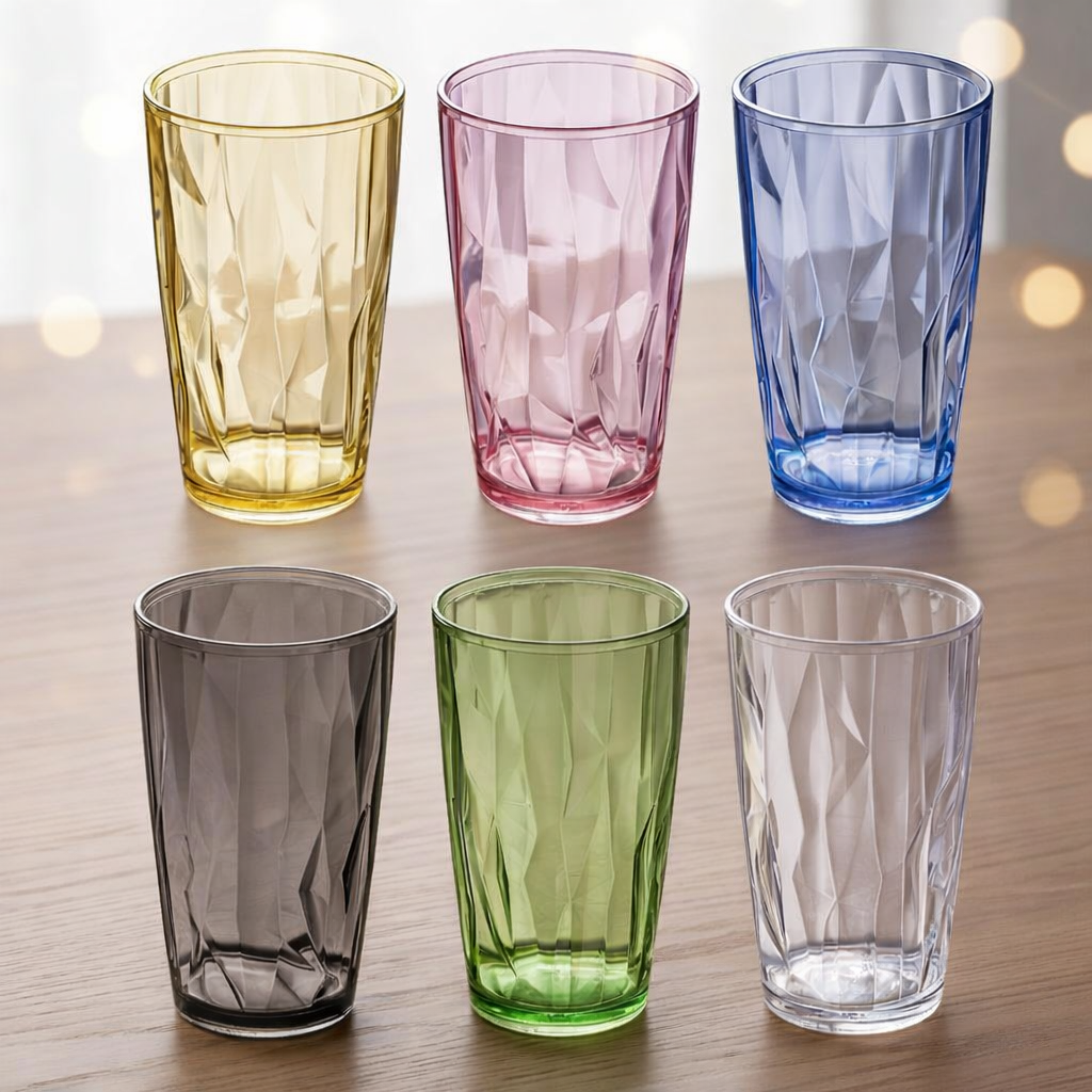 UNIBREW – Wine Glass – Unbreakable Tumblers for Bar & Home Use