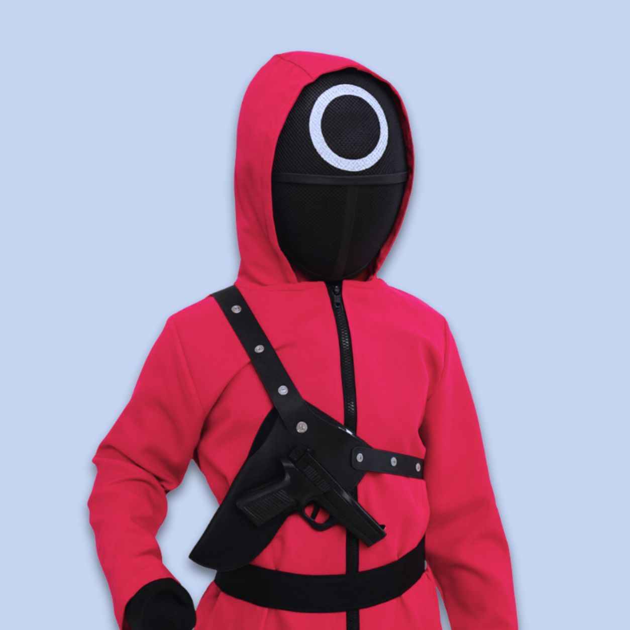 GUARDPLAY – Hooded Costume Jumpsuit Mask Party Set