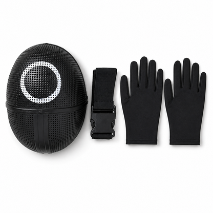 GUARDPLAY – Hooded Costume Jumpsuit Mask Party Set