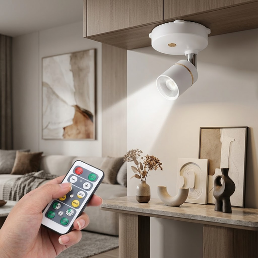 LUMIGLOW – Wireless LED Spotlight for Flexible Lighting