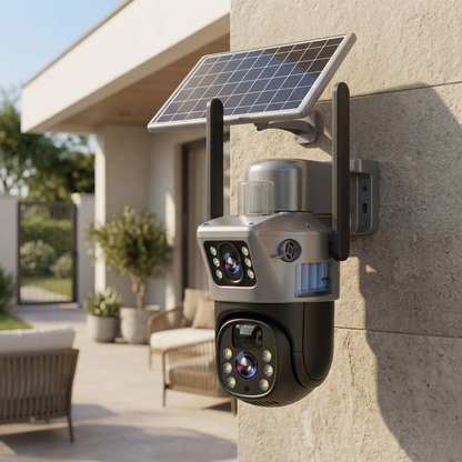 SOLARWATCH – Wireless 4K Security Camera for Smart Outdoor Monitoring