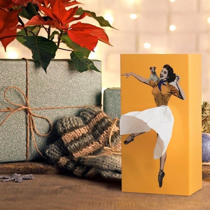 Creative Flying Skirt Tissue Box Cover - Whimsical Tissue Holder for Home Décor 5