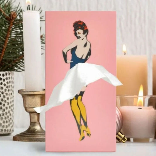 Creative Flying Skirt Tissue Box Cover - Whimsical Tissue Holder for Home Décor 9
