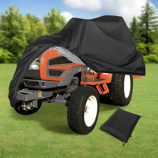 Durable Lawn Mower Cover - Heavy-Duty All-Weather Protection for Push & Riding Mowers 1