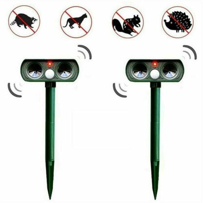 PESTBLOCK – Solar Motion Animal Deterrent for Humane Garden Protection