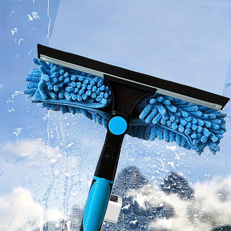 VIEWSHINE – 2-in-1 High Window Cleaning Kit with Extendable Pole & Squeegee