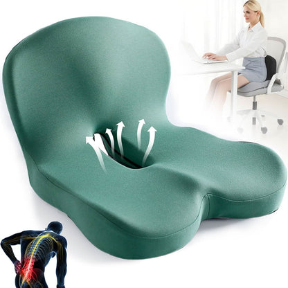COMFISEAT – Premium memory foam cushion for posture & comfort