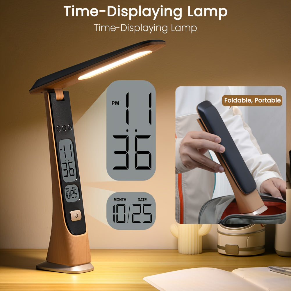 FLEXILUX - Rechargeable Table Lamp with Adjustable Brightness & Foldable Design 3