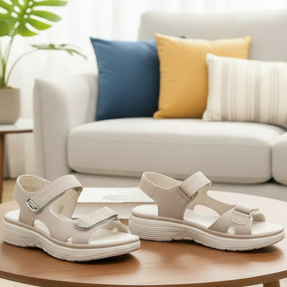 FLEXISOLE - Adjustable Orthopedic Sandals with Arch Support for All-Day Comfort 0
