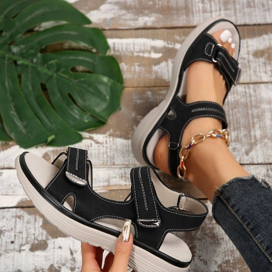 FLEXISOLE - Adjustable Orthopedic Sandals with Arch Support for All-Day Comfort 1