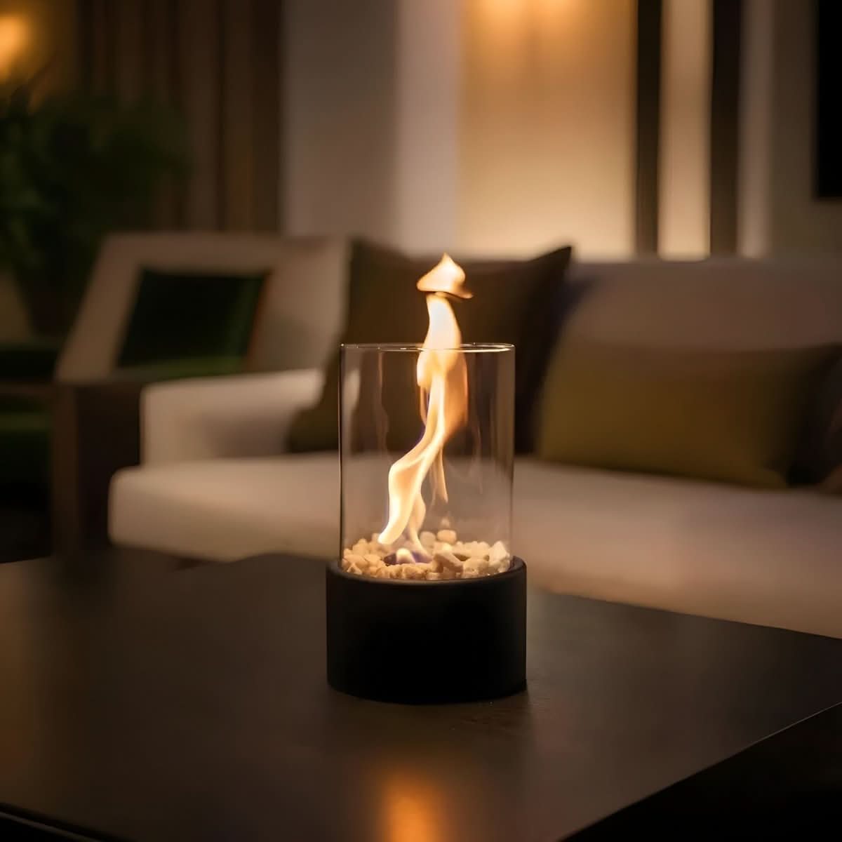 FlameCore - Portable Tabletop Fireplace for Indoor & Outdoor Cozy Ambiance 2