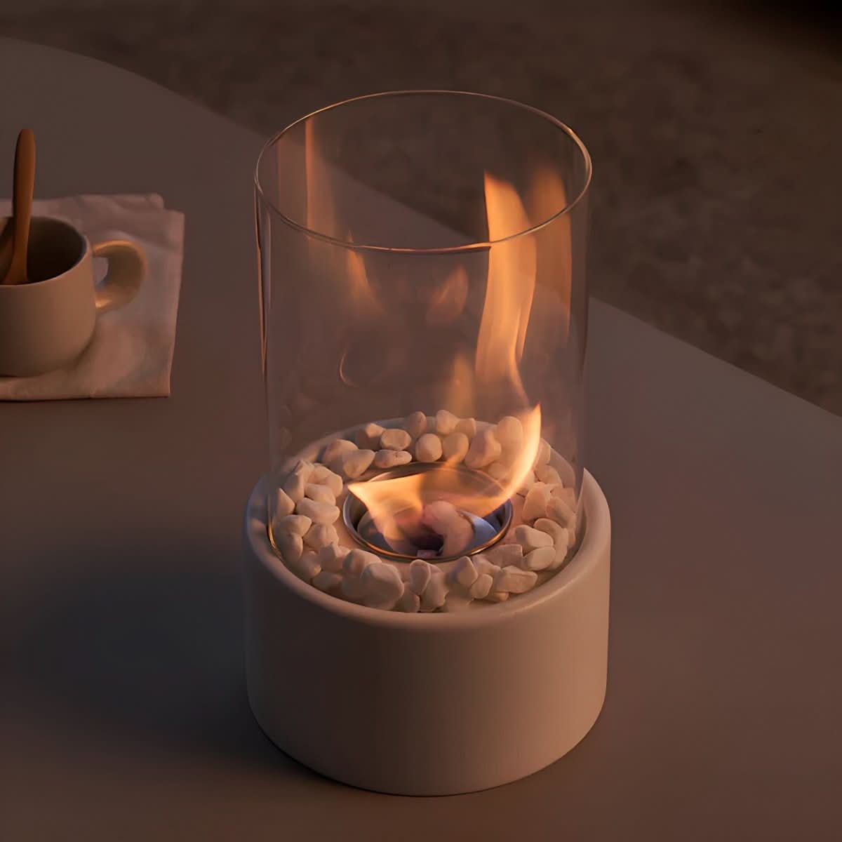 FlameCore - Portable Tabletop Fireplace for Indoor & Outdoor Cozy Ambiance 4