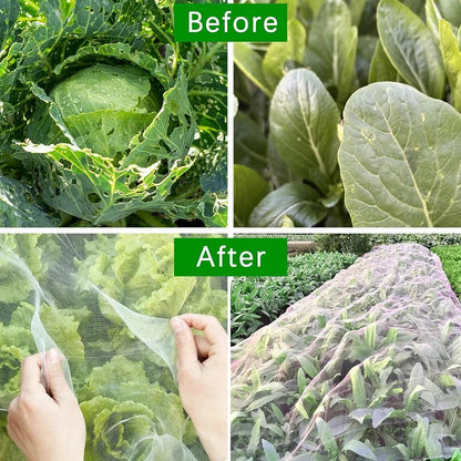 BUGBLOCK – HDPE Insect Net for Breathable Plant Protection & Pest Control