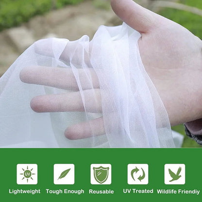 BUGBLOCK – HDPE Insect Net for Breathable Plant Protection & Pest Control
