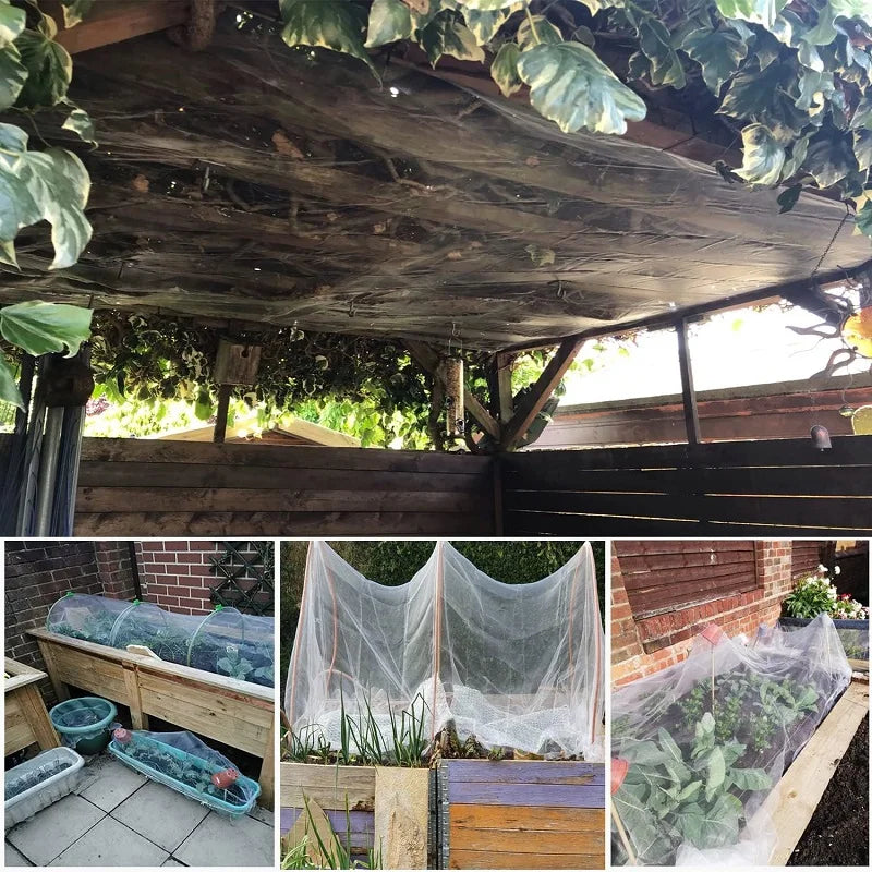 BUGBLOCK – HDPE Insect Net for Breathable Plant Protection & Pest Control