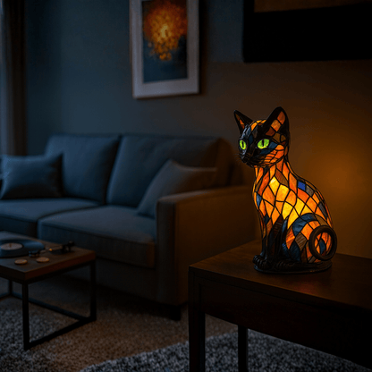 LUMIPAWS – Playful LED cat night lamp with gentle ambient glow