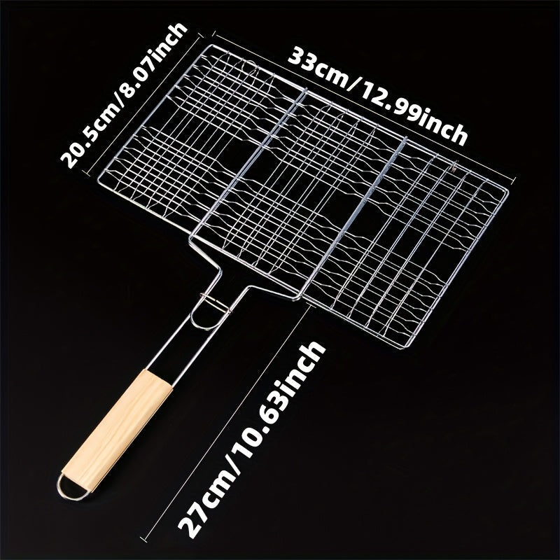 GrillGrid - Large Capacity Grill Basket for Even Cooking of Fish and Veggies 3