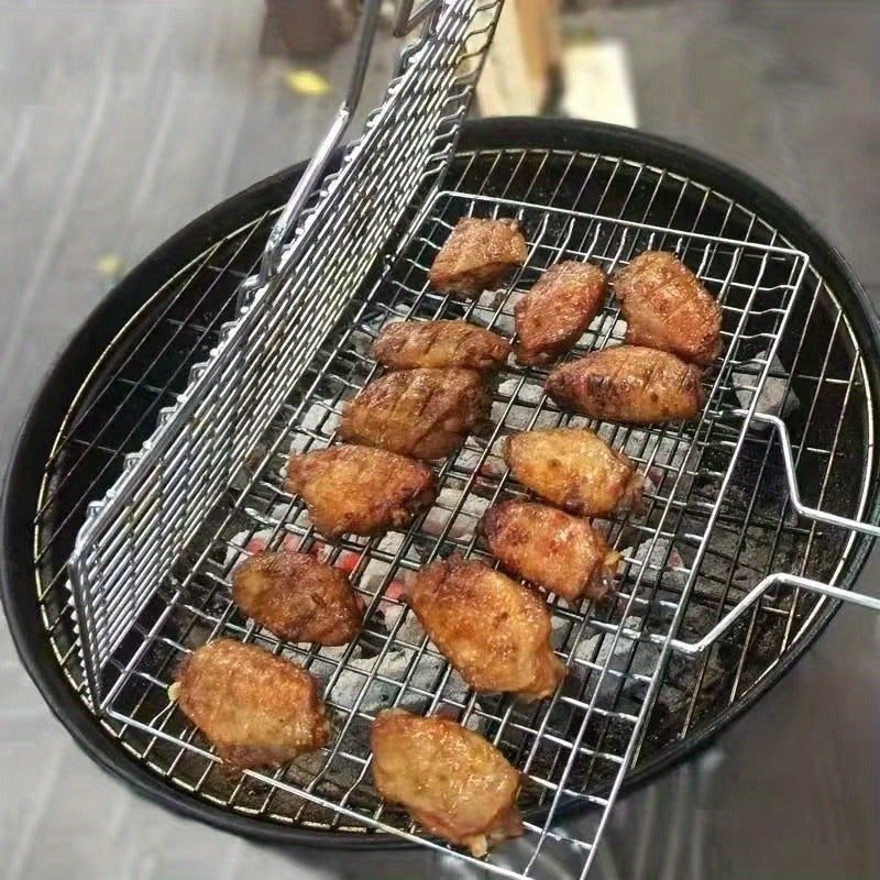 GrillGrid - Large Capacity Grill Basket for Even Cooking of Fish and Veggies 5