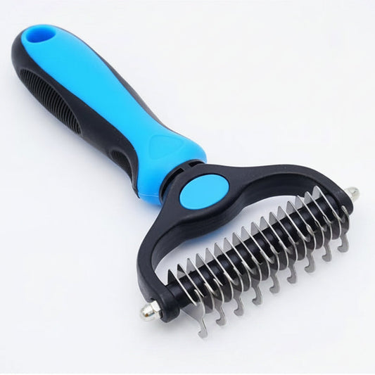 GroomMaster Pro - Dual-Sided Deshedding Brush for Dogs & Cats 1