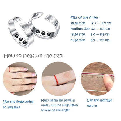SNORERING – Magnetic Anti-Snore Sleep Aid Ring