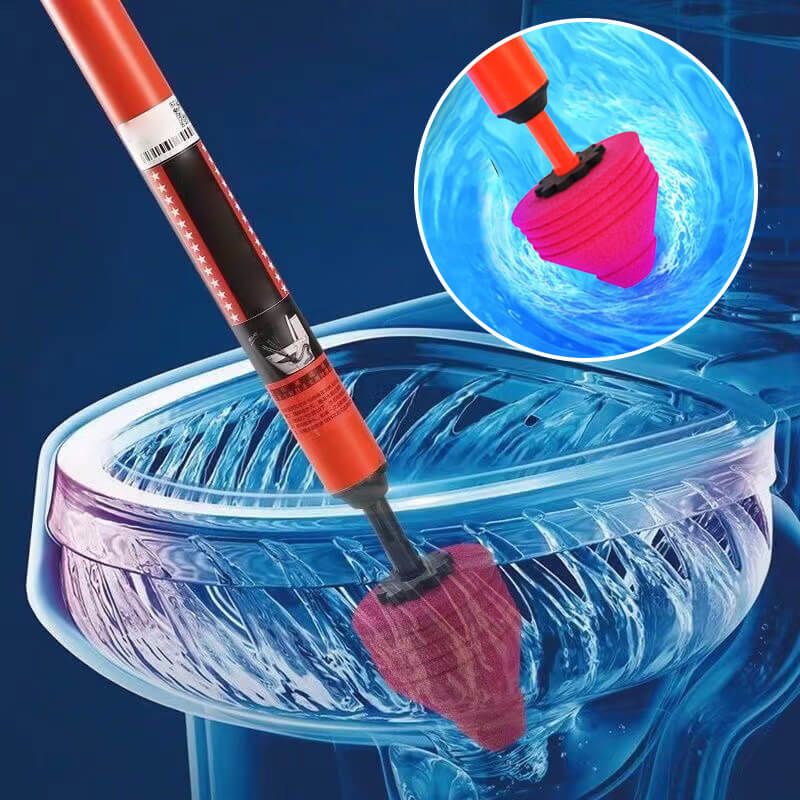 AIRSTRIKE – Plunger – High-Pressure Air Toilet Unblocker Tool