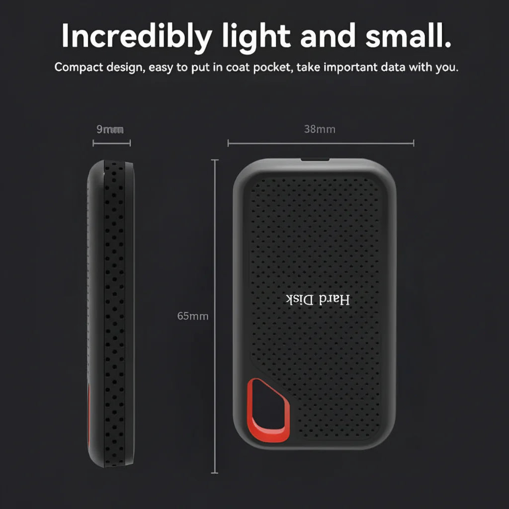 SPEEDCORE – External SSD for Ultra Fast Transfers and Digital Convenience