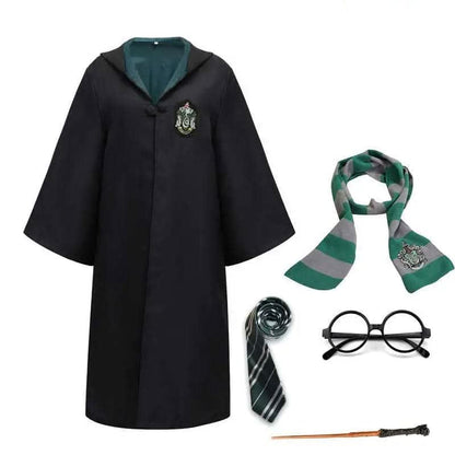 MAGICWARD – Complete Wizard Costume Set with Cloak & Accessories for Kids & Adults