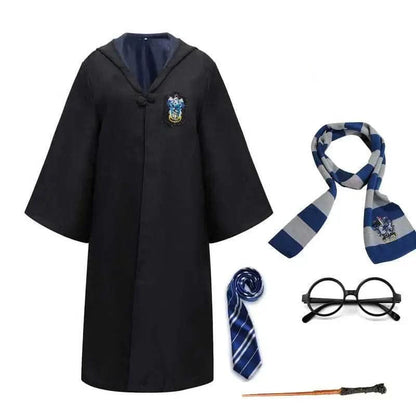 MAGICWARD – Complete Wizard Costume Set with Cloak & Accessories for Kids & Adults