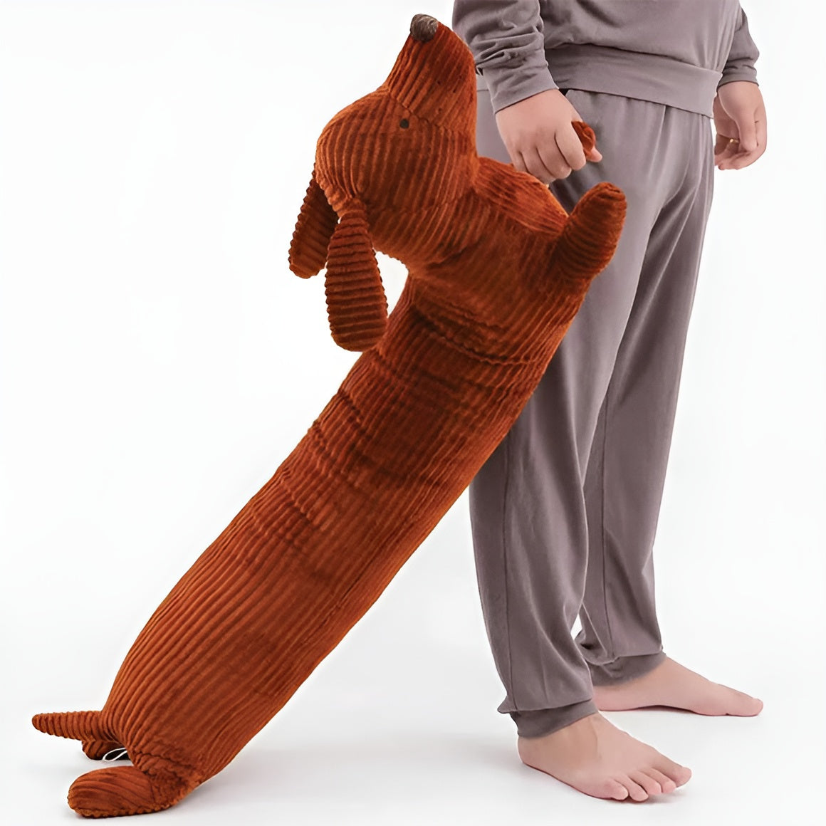 DOXIDREAM – Plush Dachshund Cushion for Cozy Relaxation