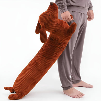DOXIDREAM – Plush Dachshund Cushion for Cozy Relaxation