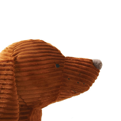 DOXIDREAM – Plush Dachshund Cushion for Cozy Relaxation