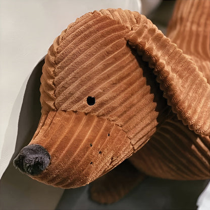 DOXIDREAM – Plush Dachshund Cushion for Cozy Relaxation