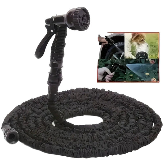 HydroFlex - High-Pressure Expandable Garden Hose with 7 Spray Modes 8