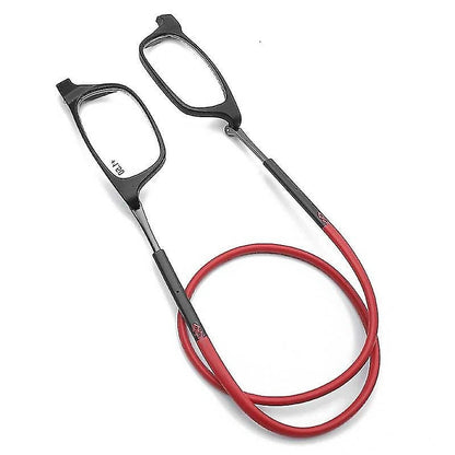 Innovative Magnetic Reading Glasses with Neck-Hanging Comfort Design 0