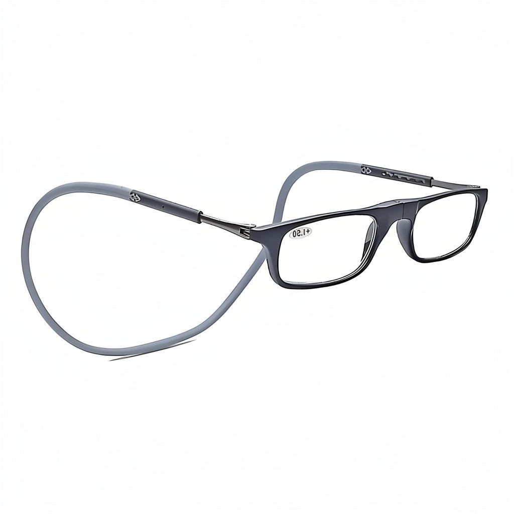 OPTISMART – Magnetic Neck-Hanging Reading Glasses for Clear Vision On-the-Go