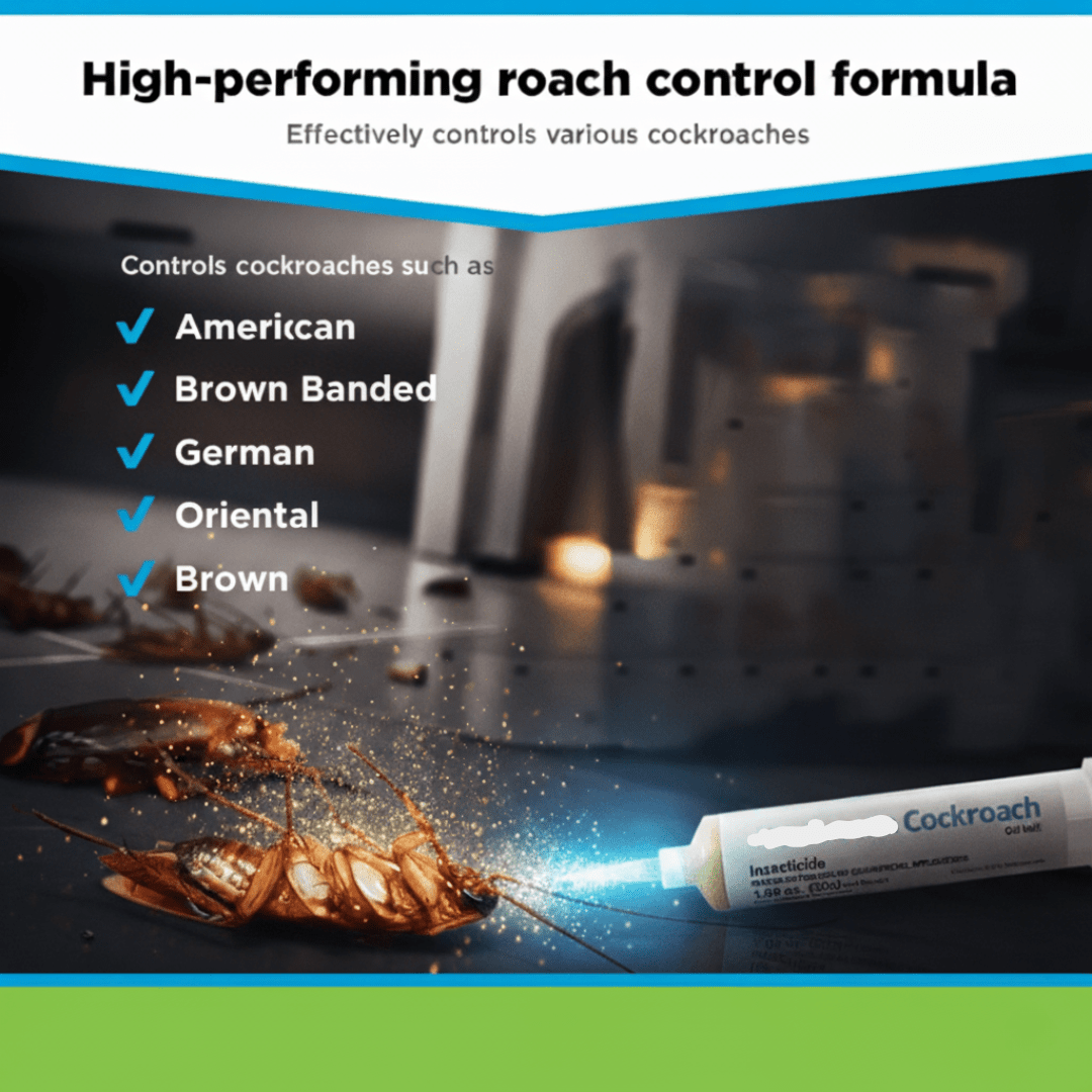 PESTZERO – Powerful Cockroach Gel Bait for Indoor Infestations