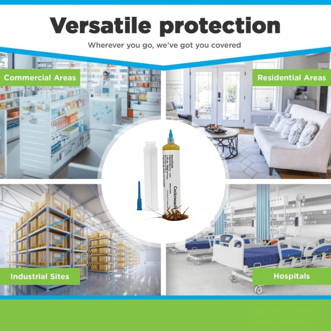 PESTZERO – Powerful Cockroach Gel Bait for Indoor Infestations