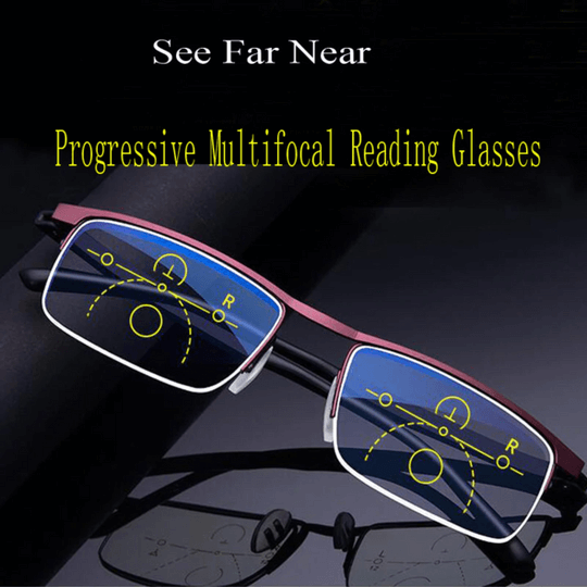 Intelligent Progressive Lenses - Multifocal Vision with Blue Light Protection 2