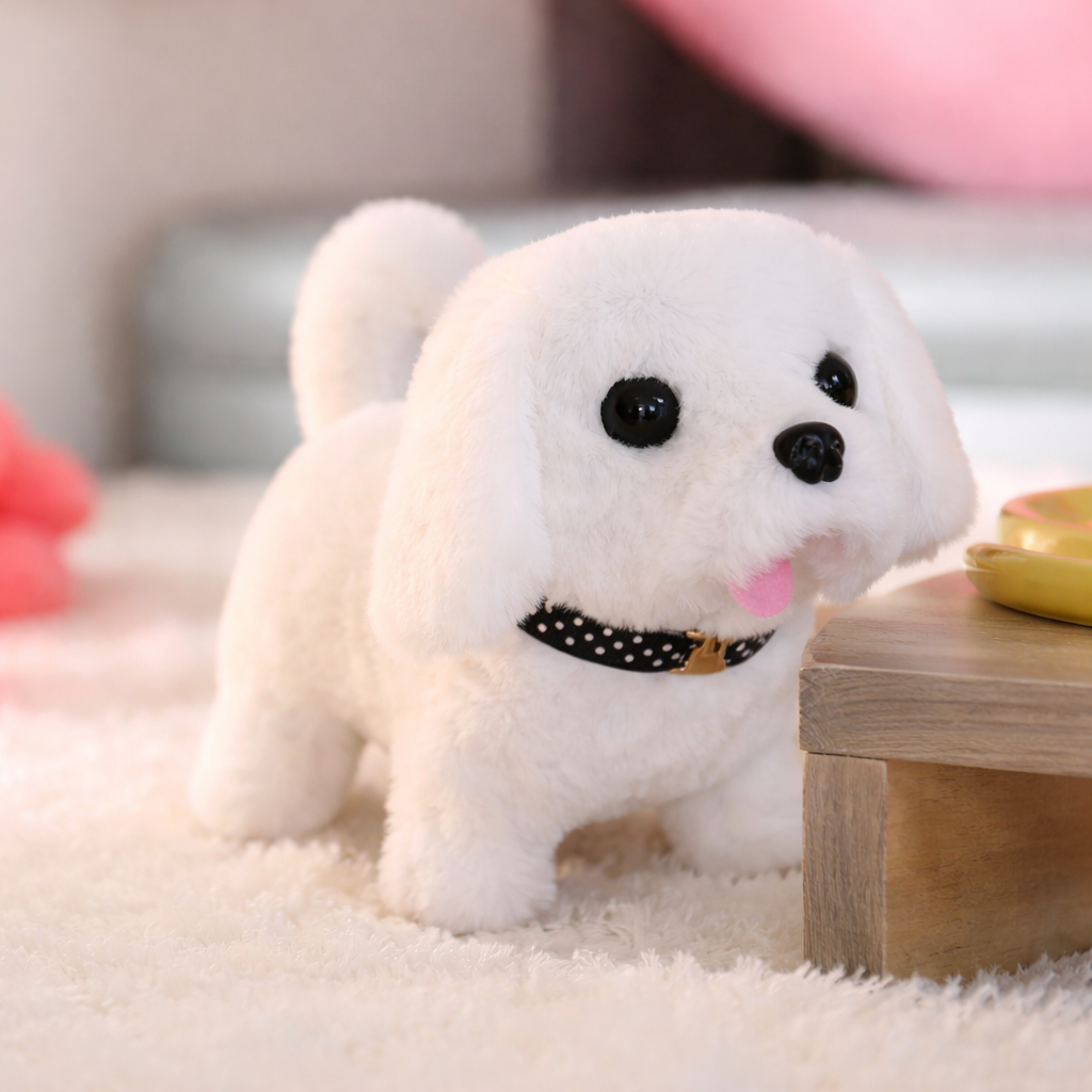 PUPPYMATE – Interactive Plush Puppy Walking Barking Pet Toy