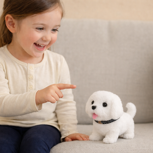 PUPPYMATE – Interactive Plush Puppy Walking Barking Pet Toy